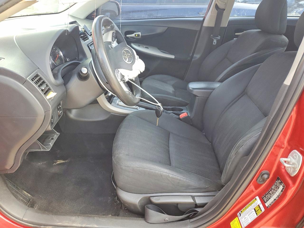 2011 Toyota Corolla S Red vin: 2T1BU4EE5BC723828