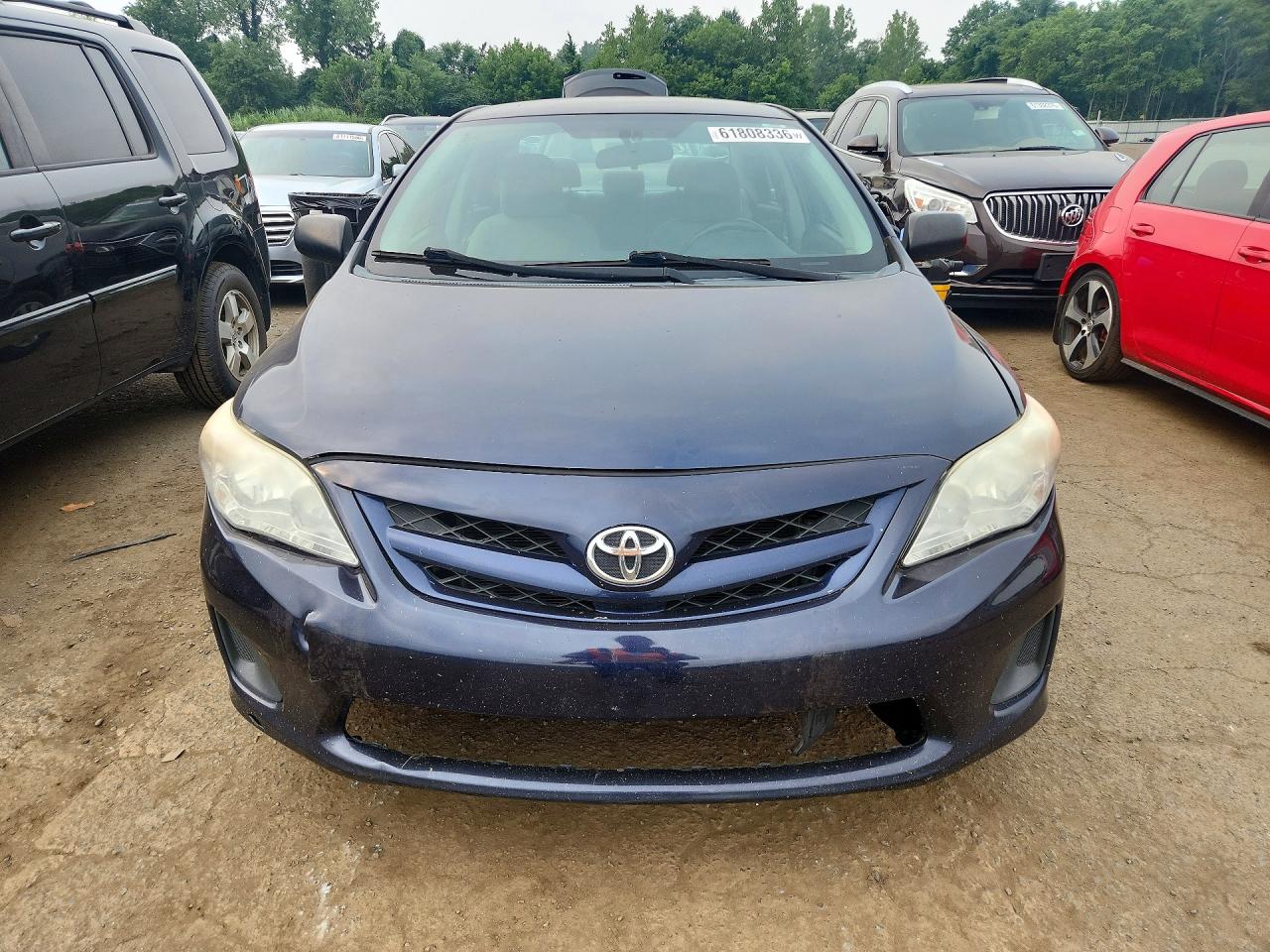 2011 Toyota Corolla Base Синий vin: 2T1BU4EE5BC731928