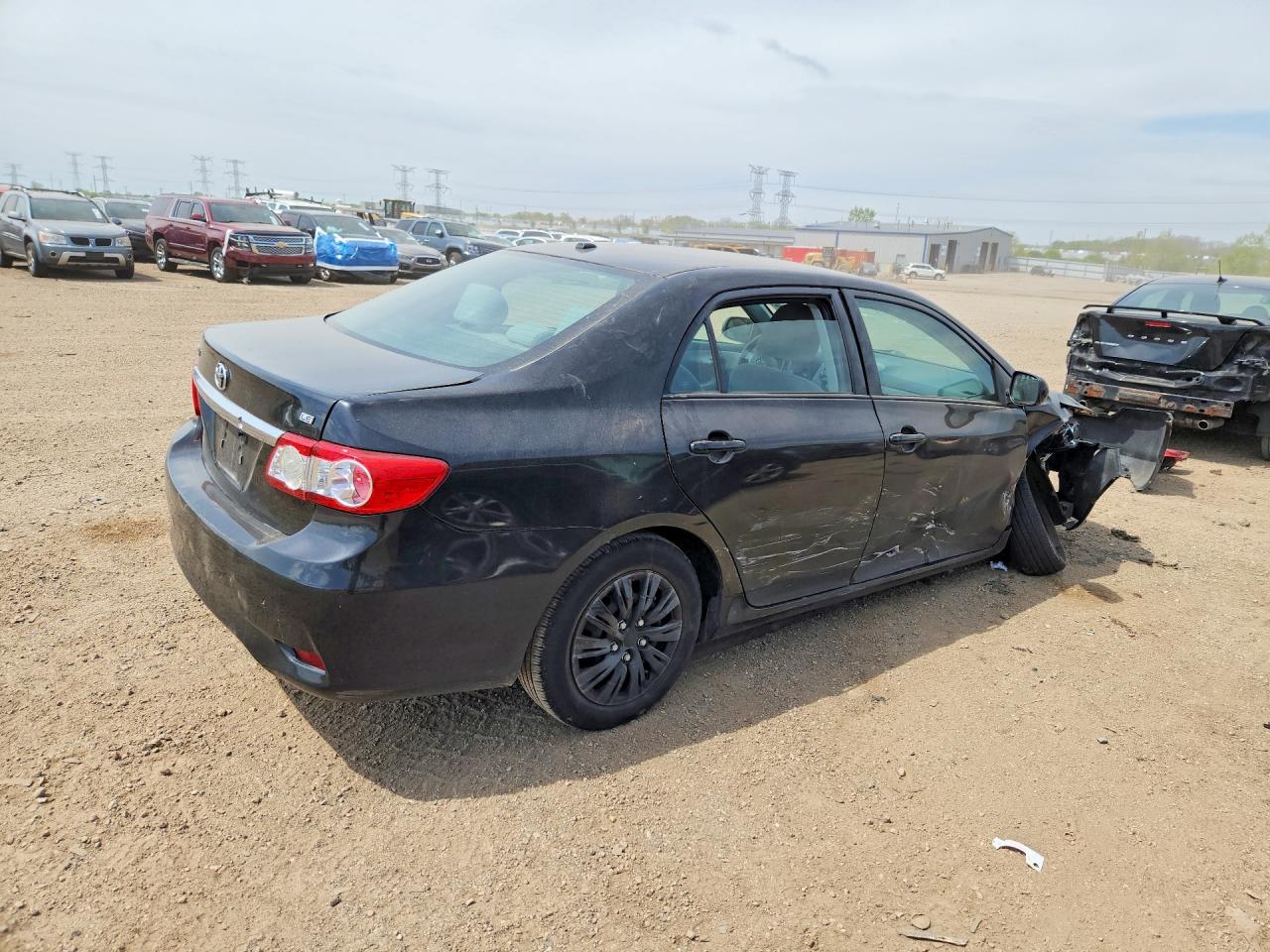 2011 Toyota Corolla Le Black vin: 2T1BU4EE5BC752780