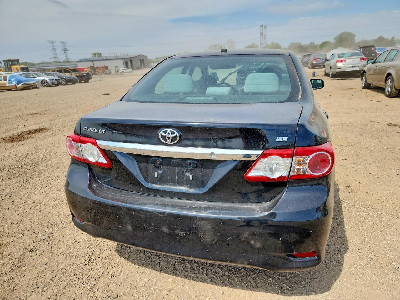 2011 Toyota Corolla Le Black vin: 2T1BU4EE5BC752780