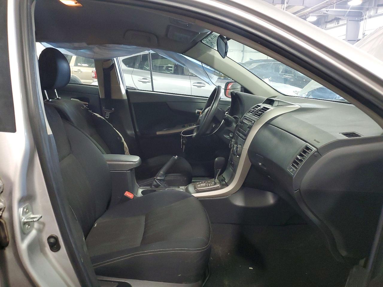 2012 Toyota Corolla S Silver vin: 2T1BU4EE5CC757897