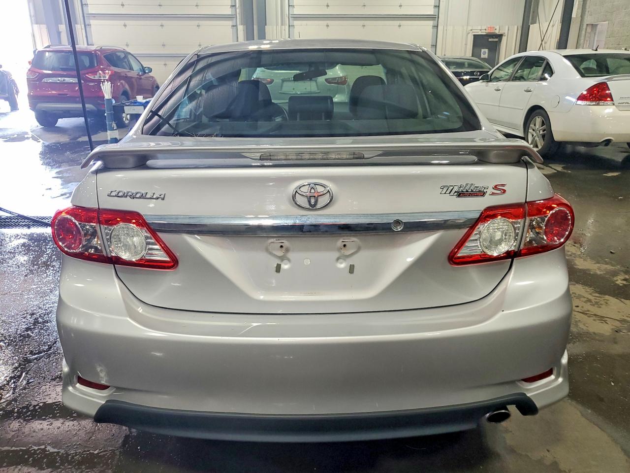 2012 Toyota Corolla S Silver vin: 2T1BU4EE5CC757897