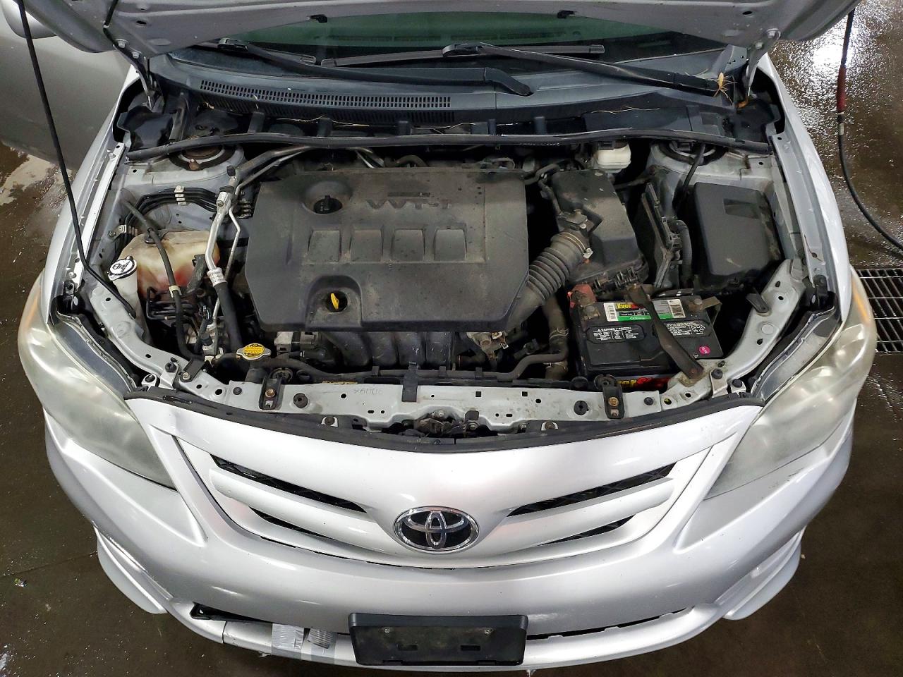 2012 Toyota Corolla S Silver vin: 2T1BU4EE5CC757897