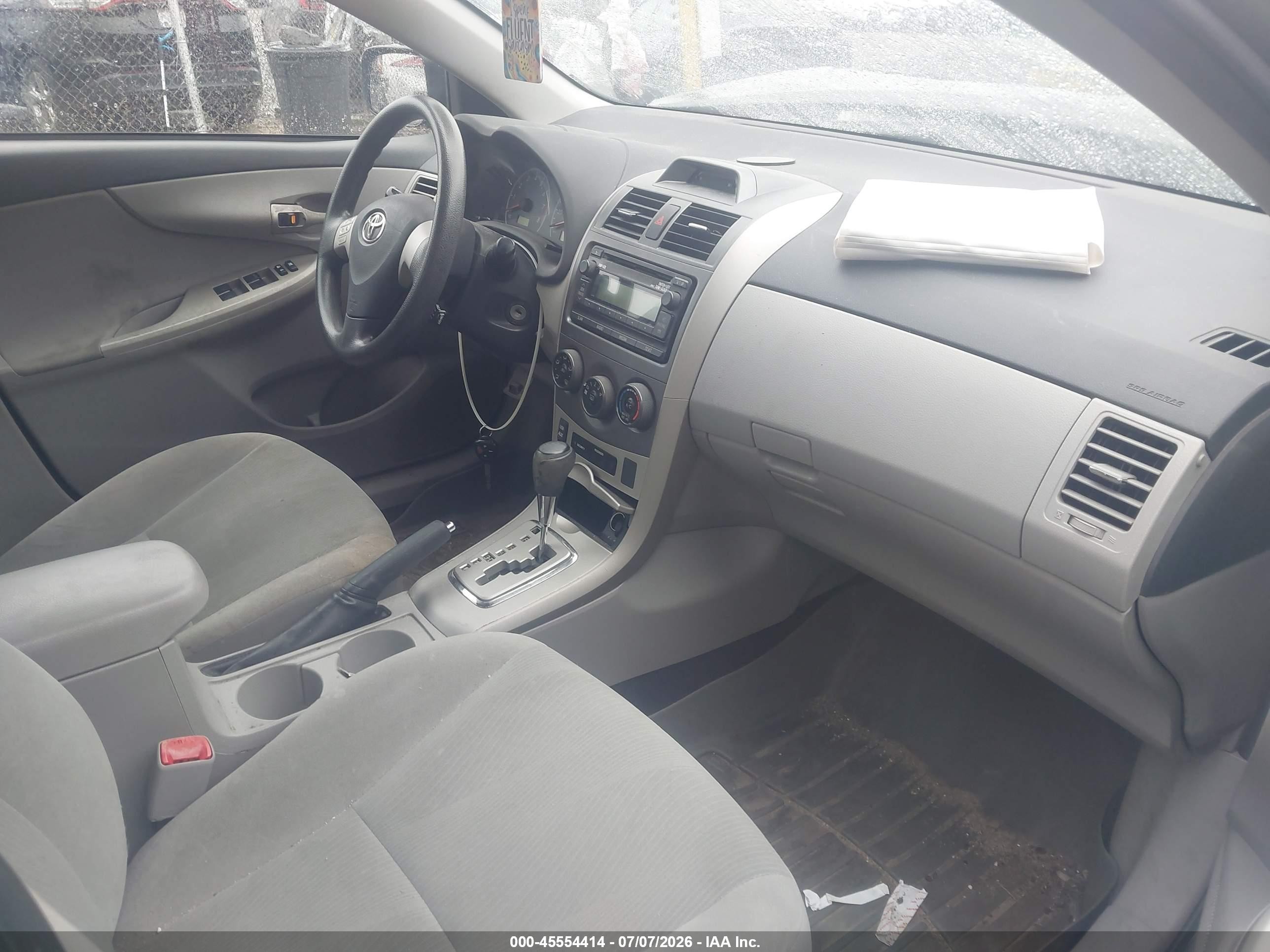 2012 Toyota Corolla Le Gray vin: 2T1BU4EE5CC760699