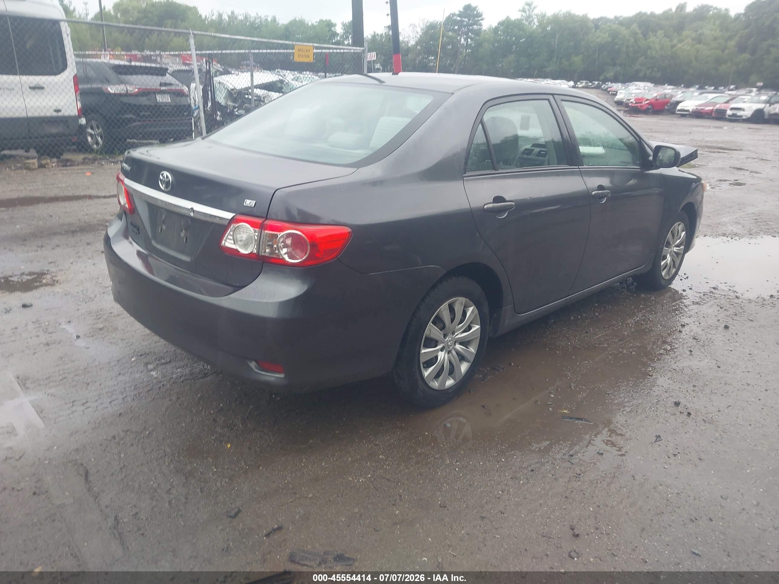 2012 Toyota Corolla Le Gray vin: 2T1BU4EE5CC760699