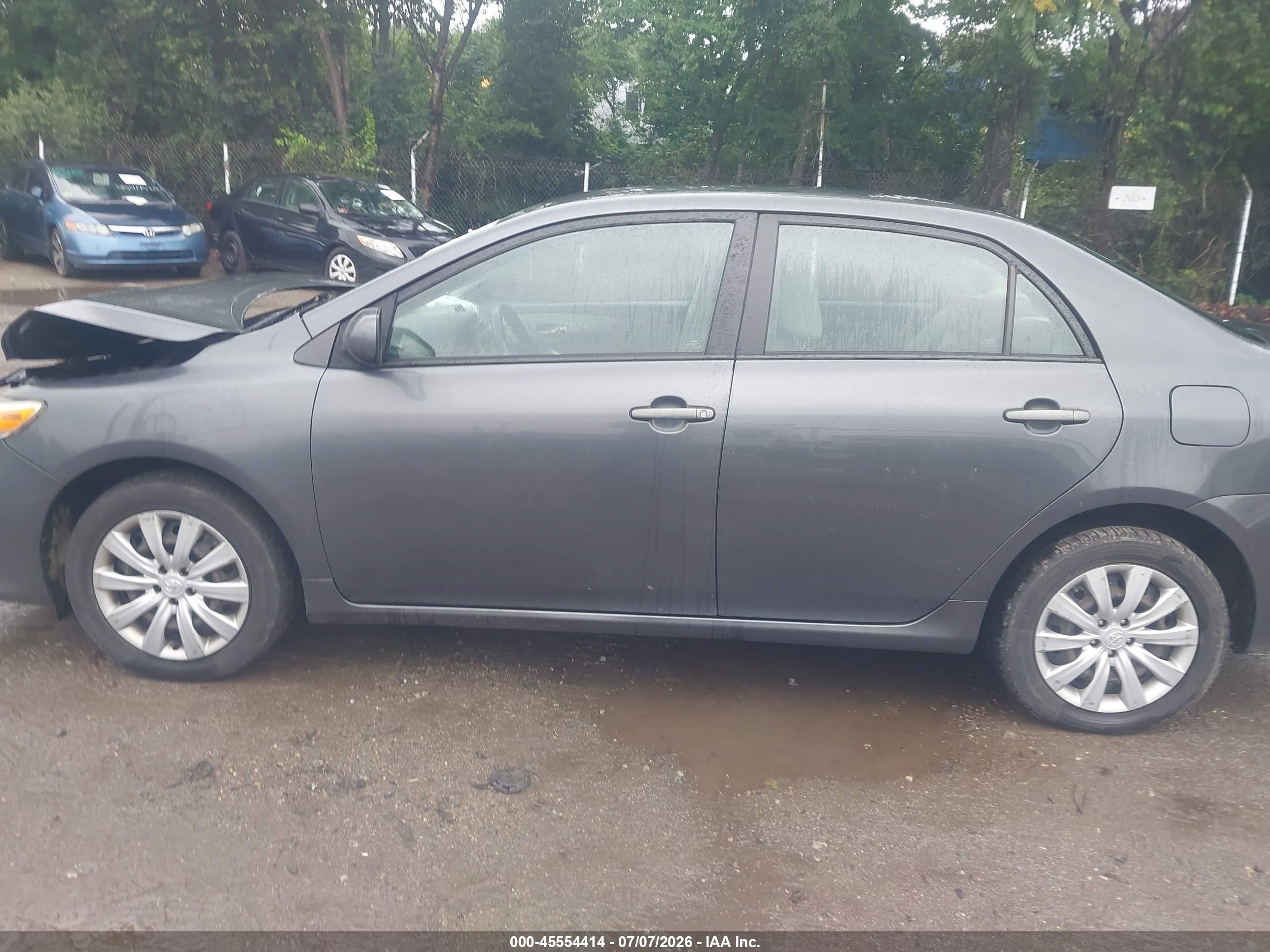 2012 Toyota Corolla Le Gray vin: 2T1BU4EE5CC760699