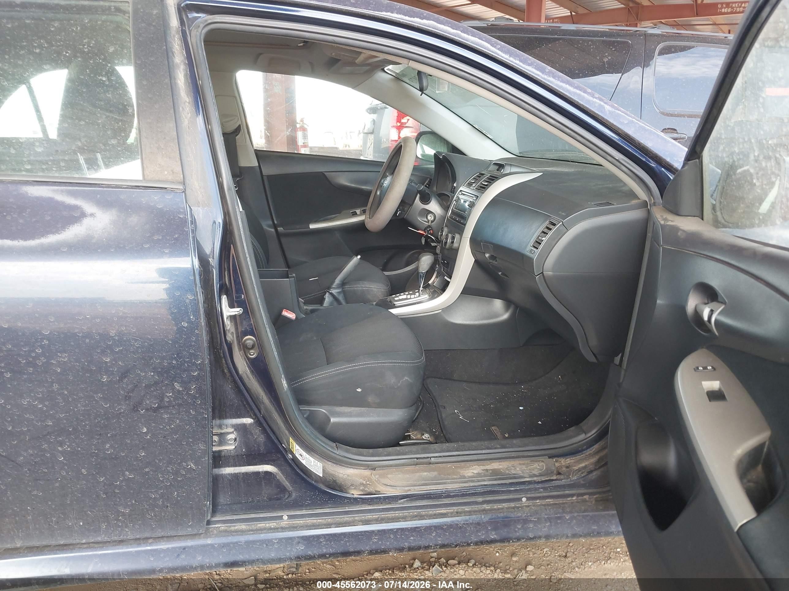 2012 Toyota Corolla S Blue vin: 2T1BU4EE5CC767989