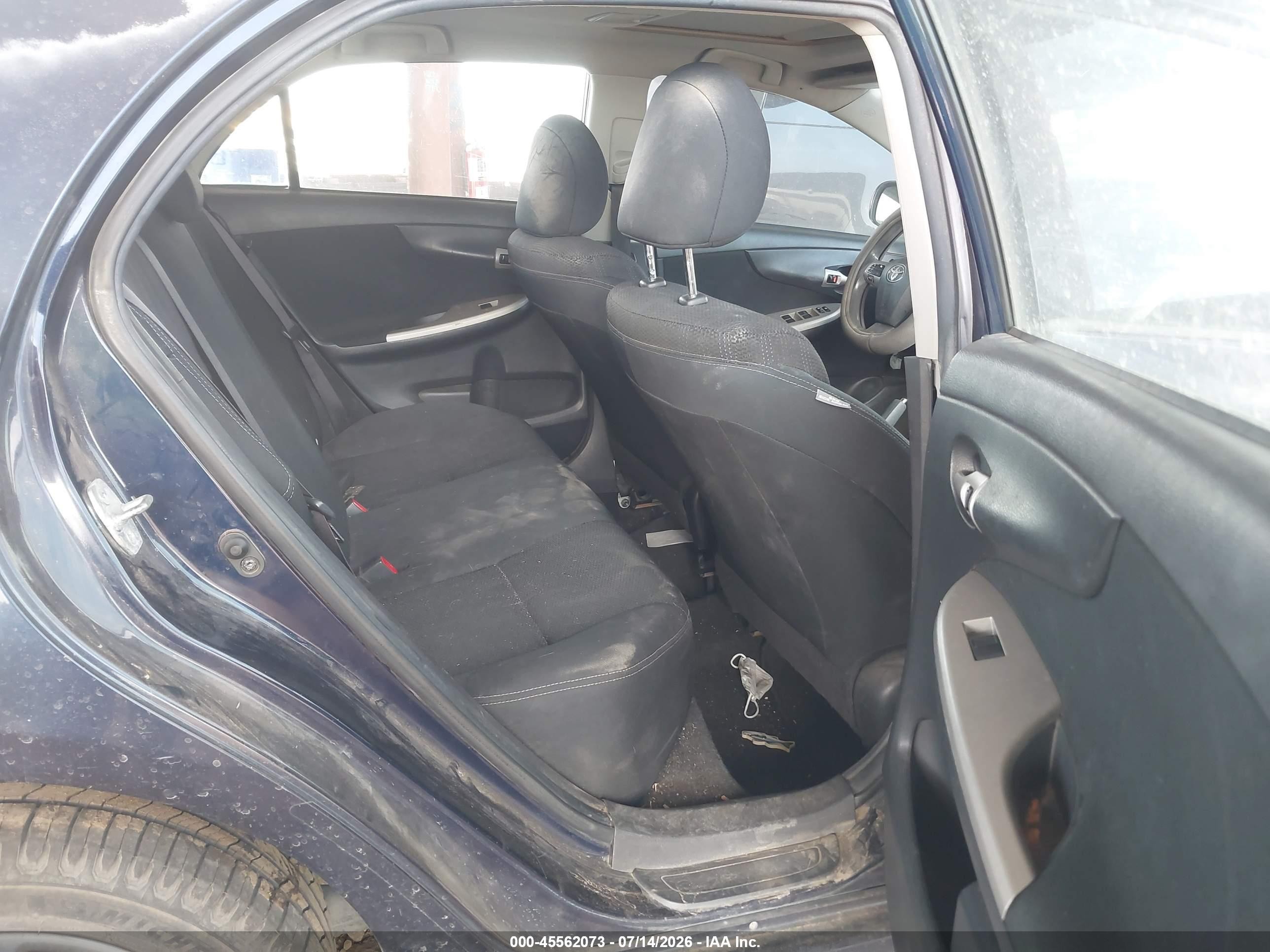 2012 Toyota Corolla S Blue vin: 2T1BU4EE5CC767989