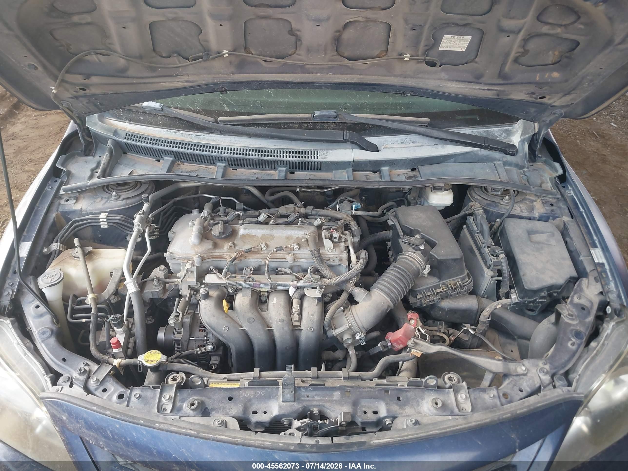 2012 Toyota Corolla S Blue vin: 2T1BU4EE5CC767989