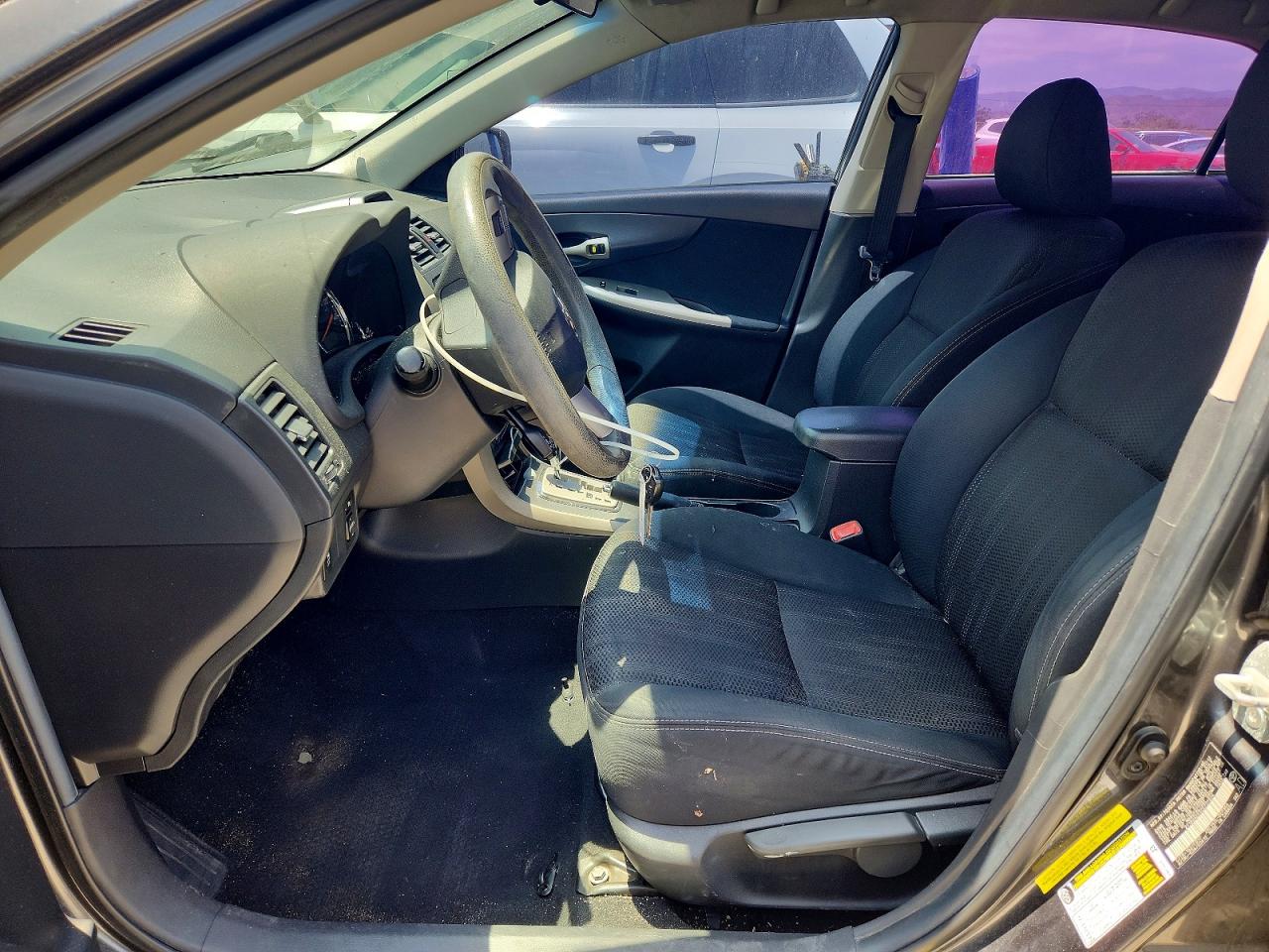 2012 Toyota Corolla S Gray vin: 2T1BU4EE5CC777924