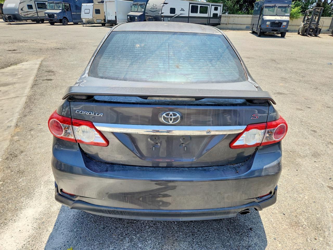 2012 Toyota Corolla S Gray vin: 2T1BU4EE5CC777924