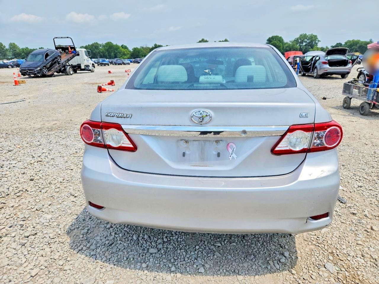 2012 Toyota Corolla Le Серебряный vin: 2T1BU4EE5CC796375
