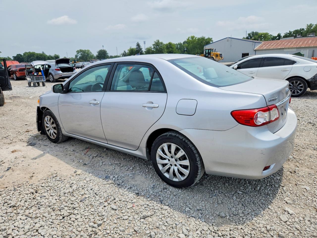2012 Toyota Corolla Le Серебряный vin: 2T1BU4EE5CC796375