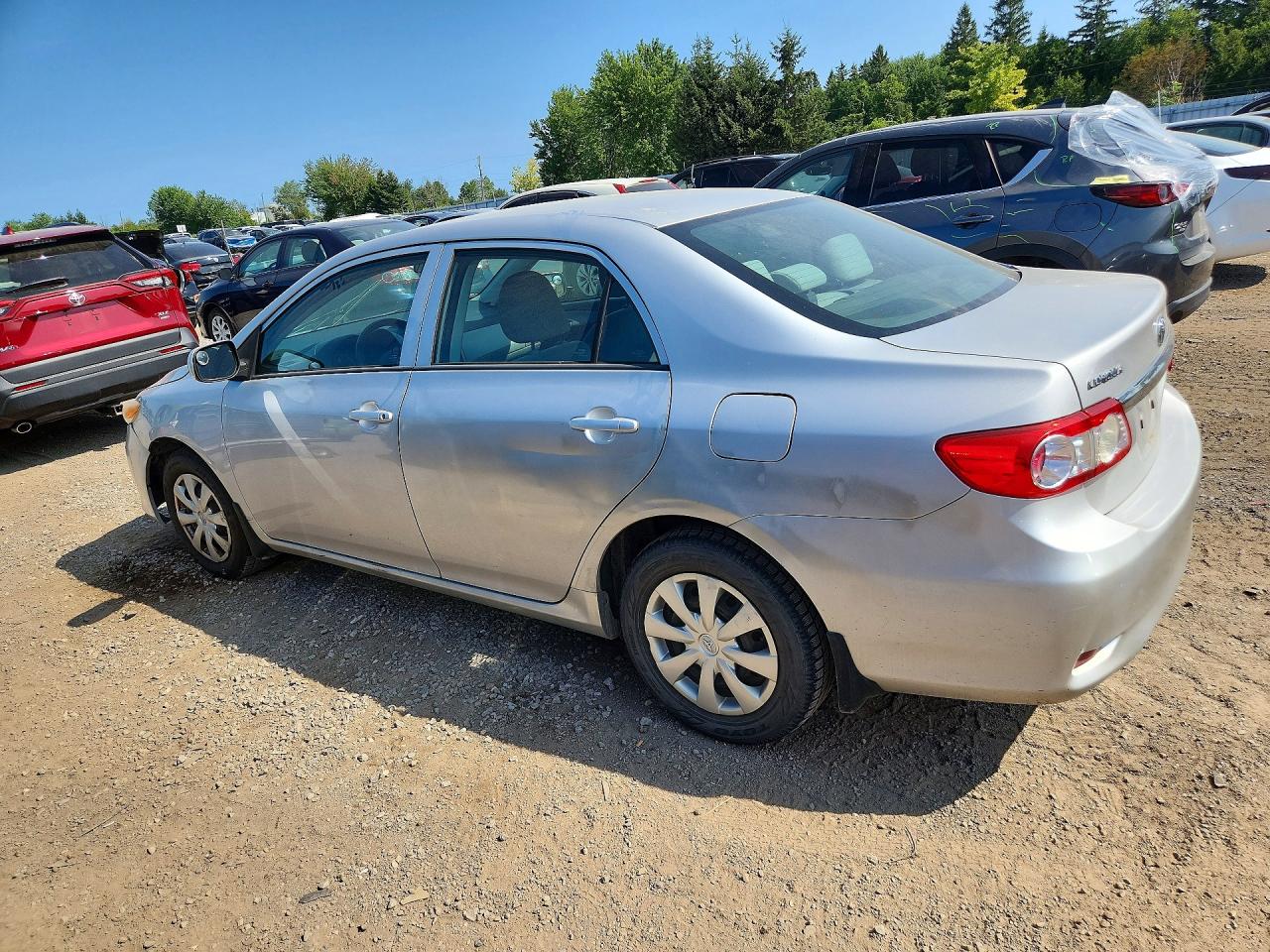 2012 Toyota Corolla Silver vin: 2T1BU4EE5CC801039