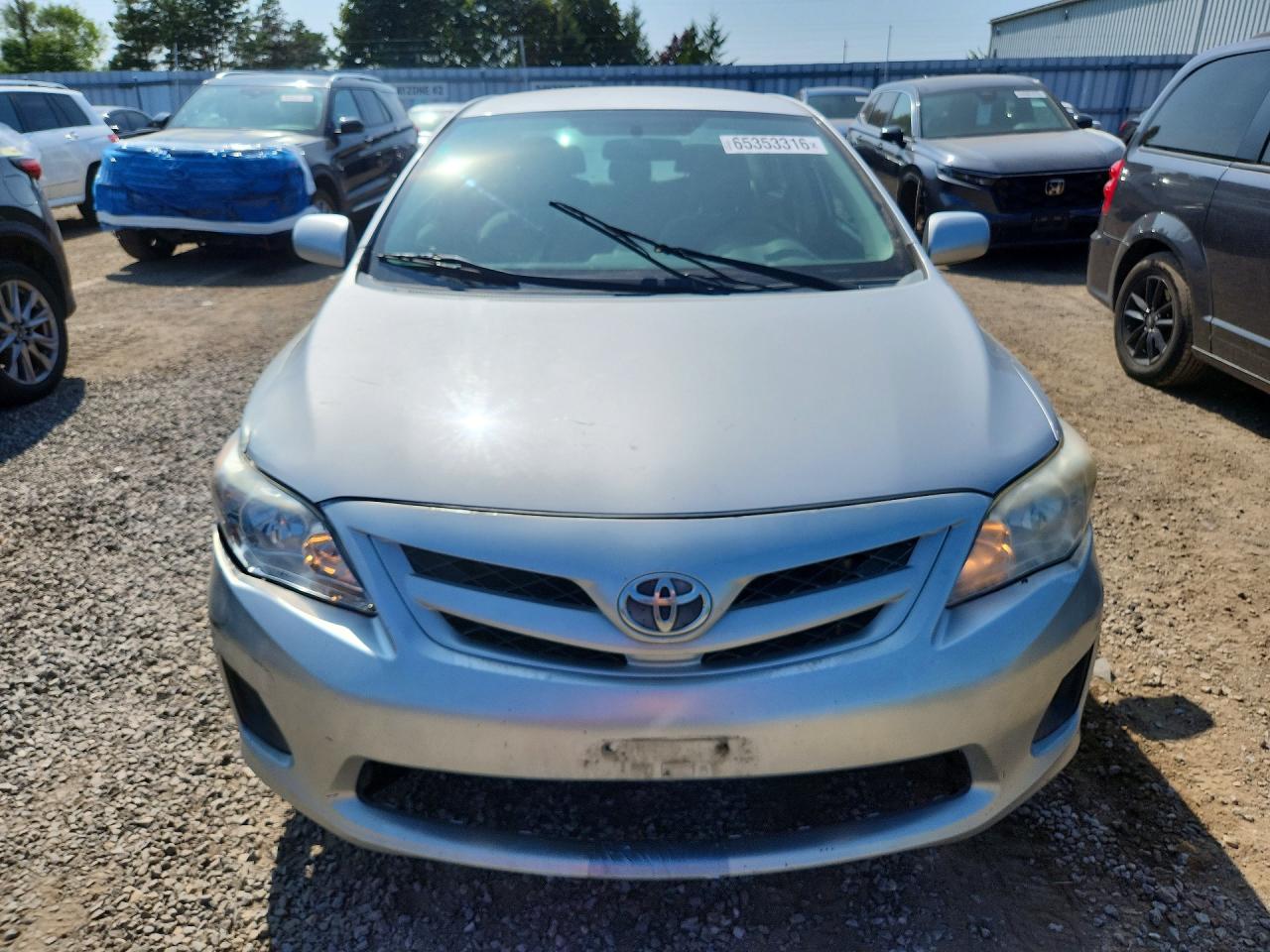 2012 Toyota Corolla Silver vin: 2T1BU4EE5CC801039
