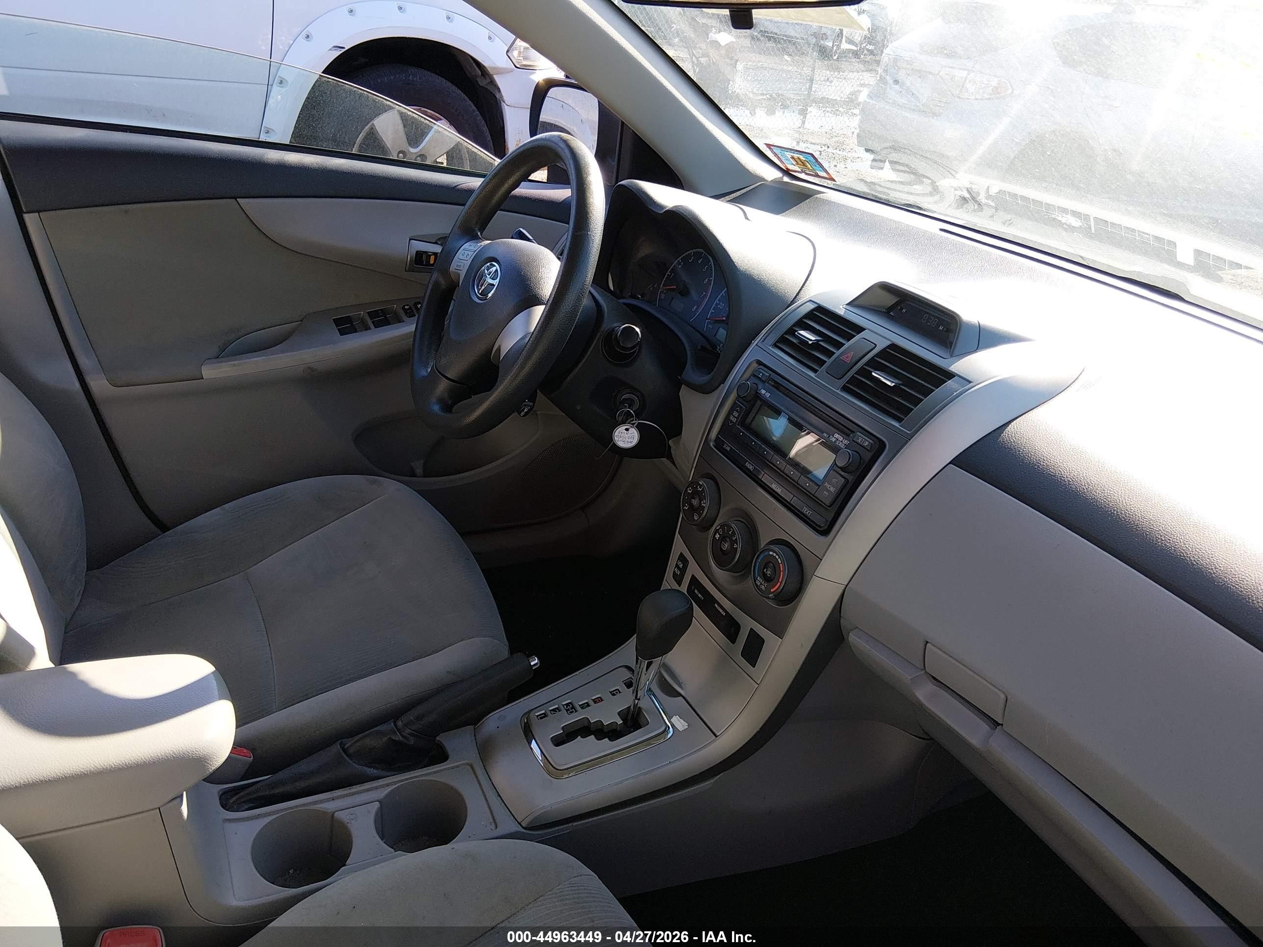 2012 Toyota Corolla Le Blue vin: 2T1BU4EE5CC811344