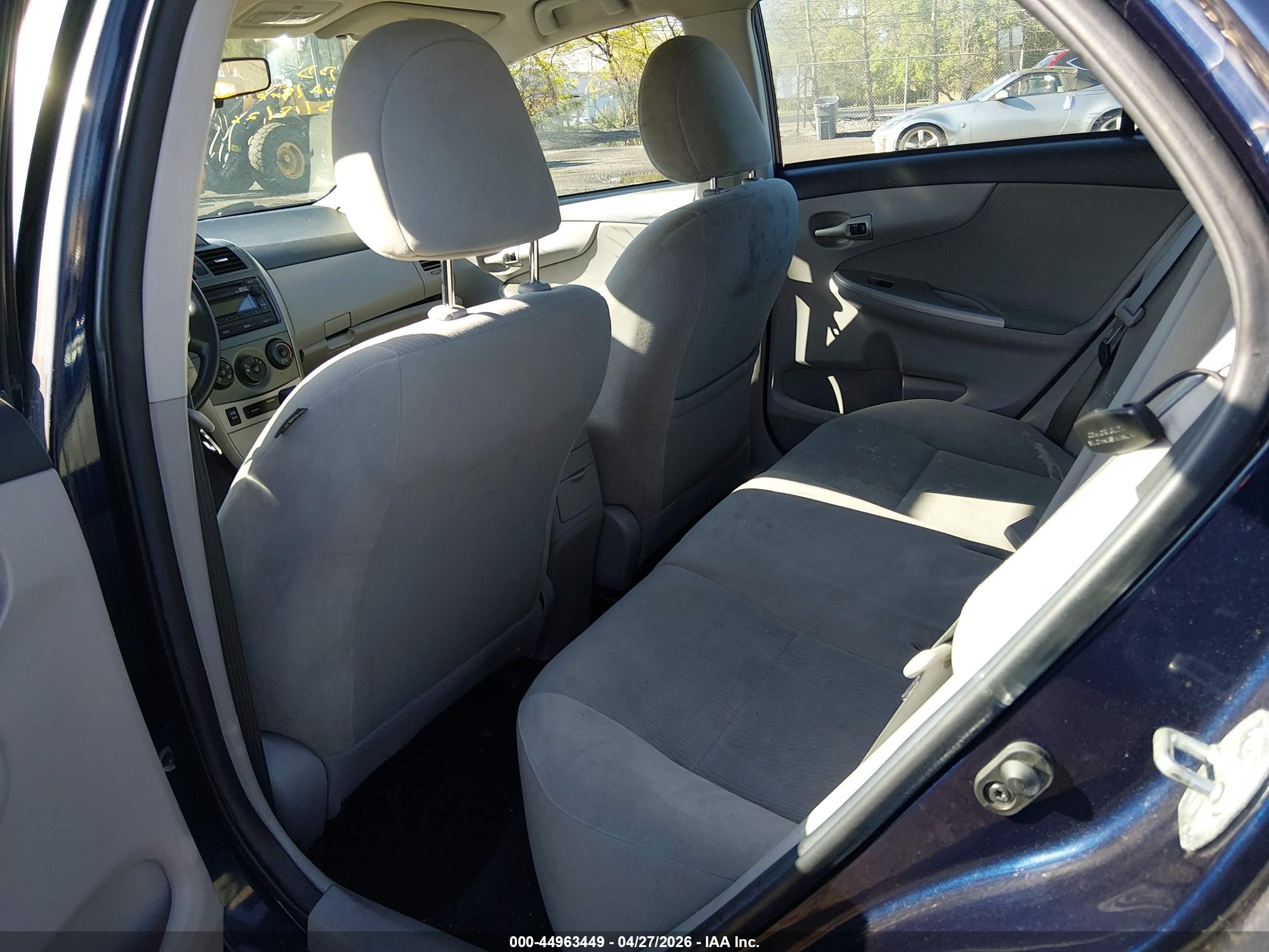 2012 Toyota Corolla Le Blue vin: 2T1BU4EE5CC811344