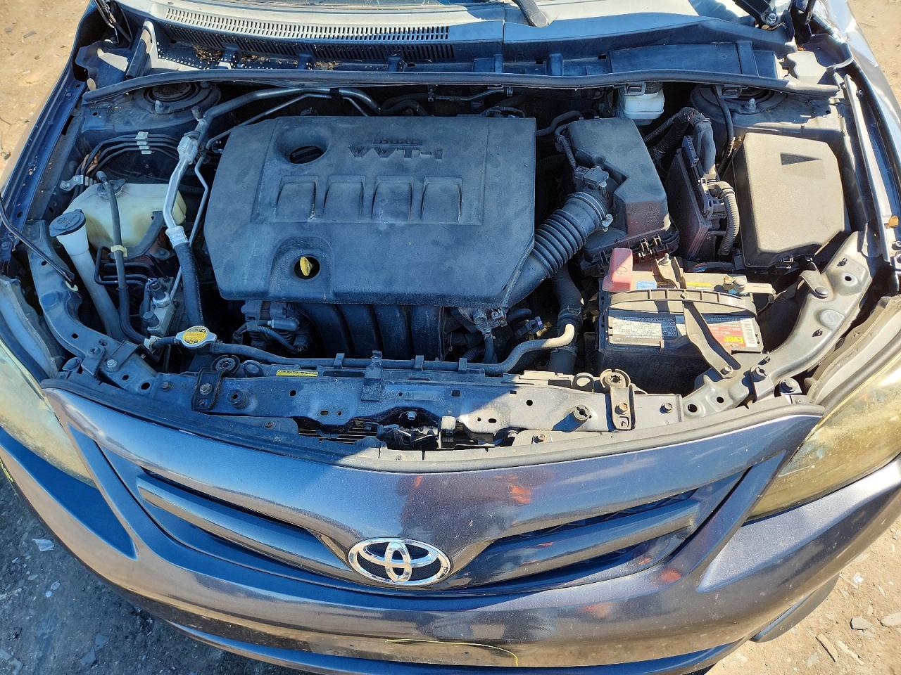 2012 Toyota Corolla S Gray vin: 2T1BU4EE5CC814194