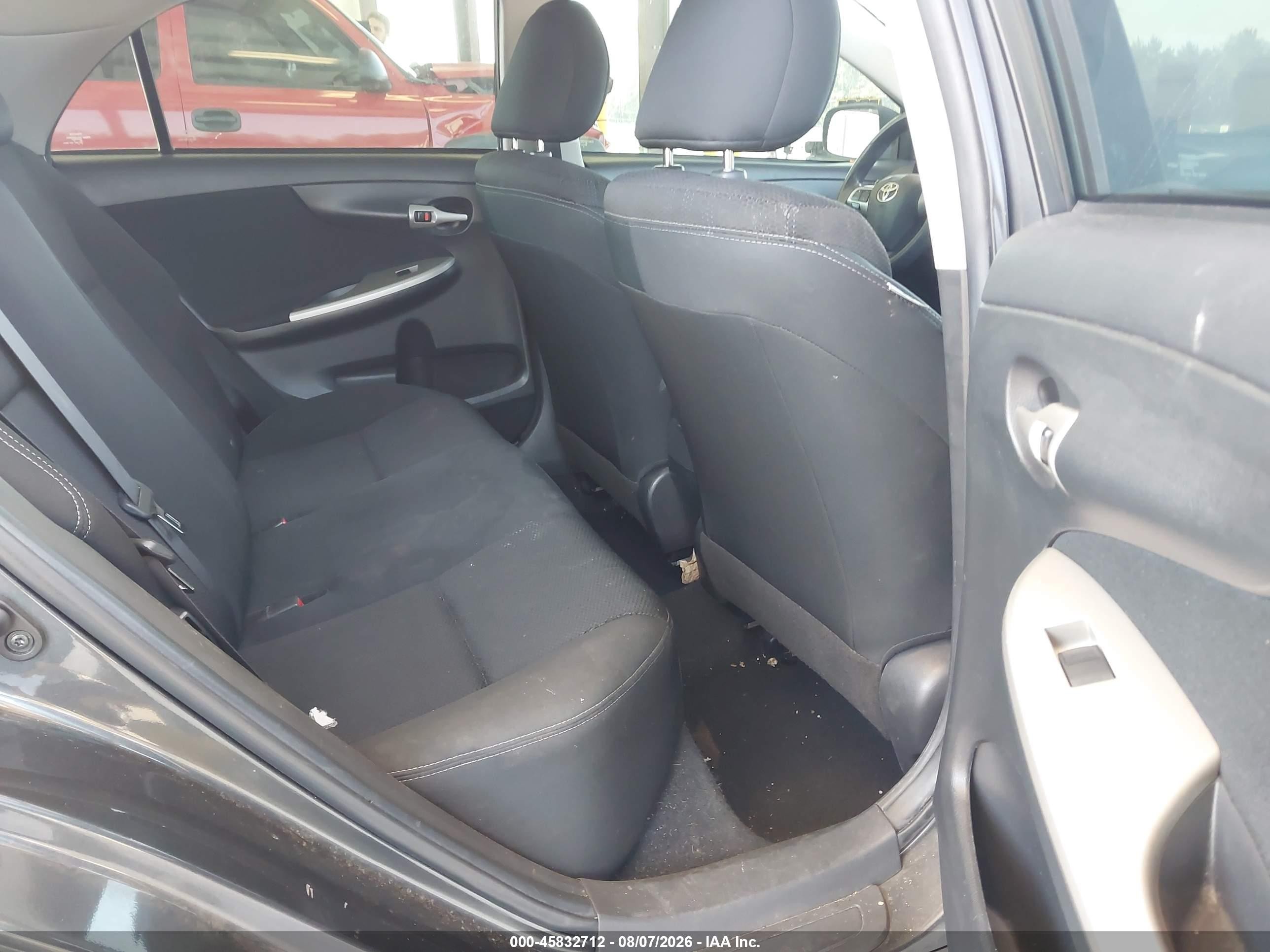 2012 Toyota Corolla S Gray vin: 2T1BU4EE5CC816172