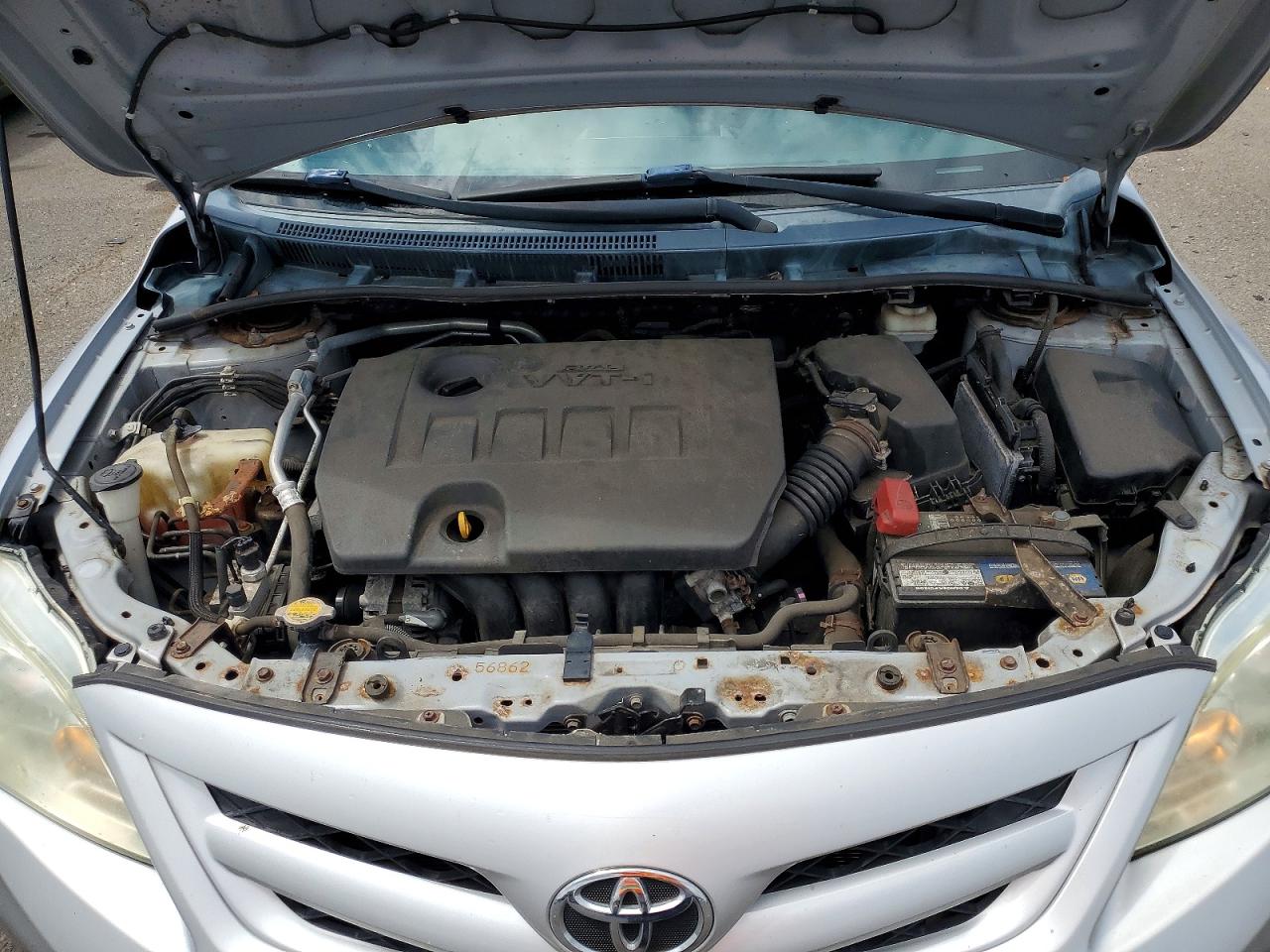 2012 Toyota Corolla L Серебряный vin: 2T1BU4EE5CC817063