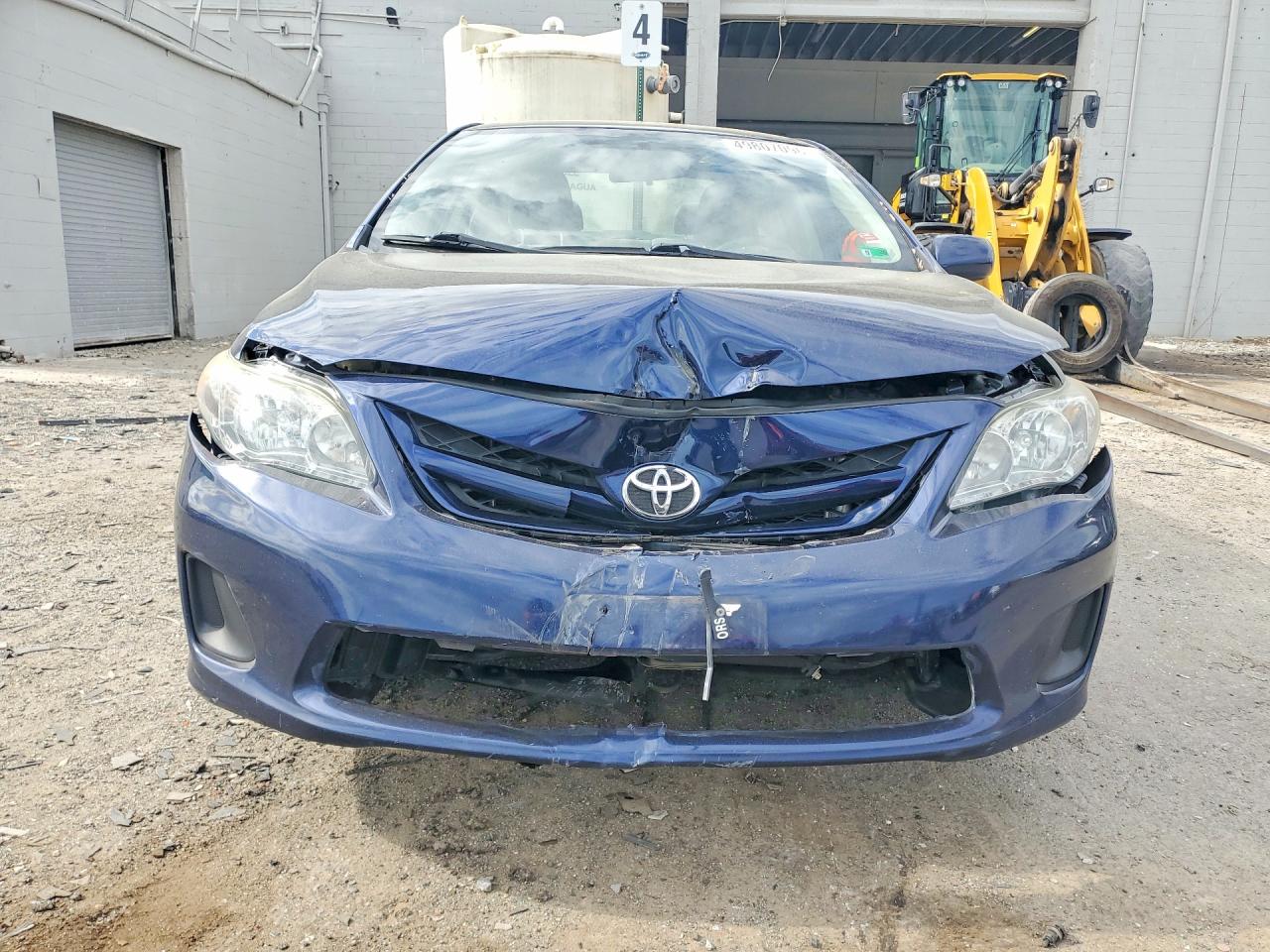 2012 Toyota Corolla Le Blue vin: 2T1BU4EE5CC837197