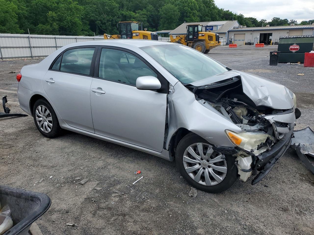 2012 Toyota Corolla Le White vin: 2T1BU4EE5CC840522