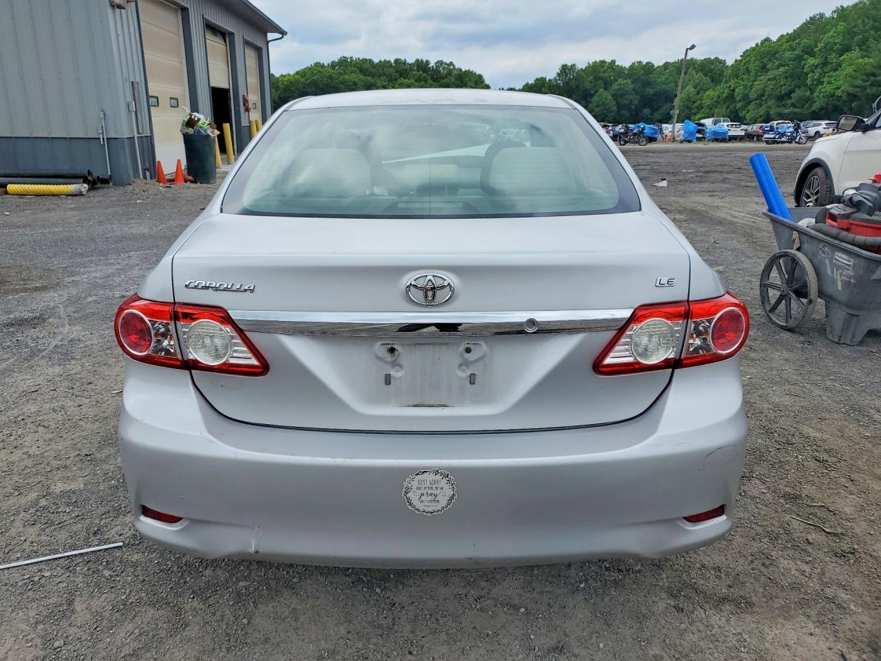2012 Toyota Corolla Le White vin: 2T1BU4EE5CC840522