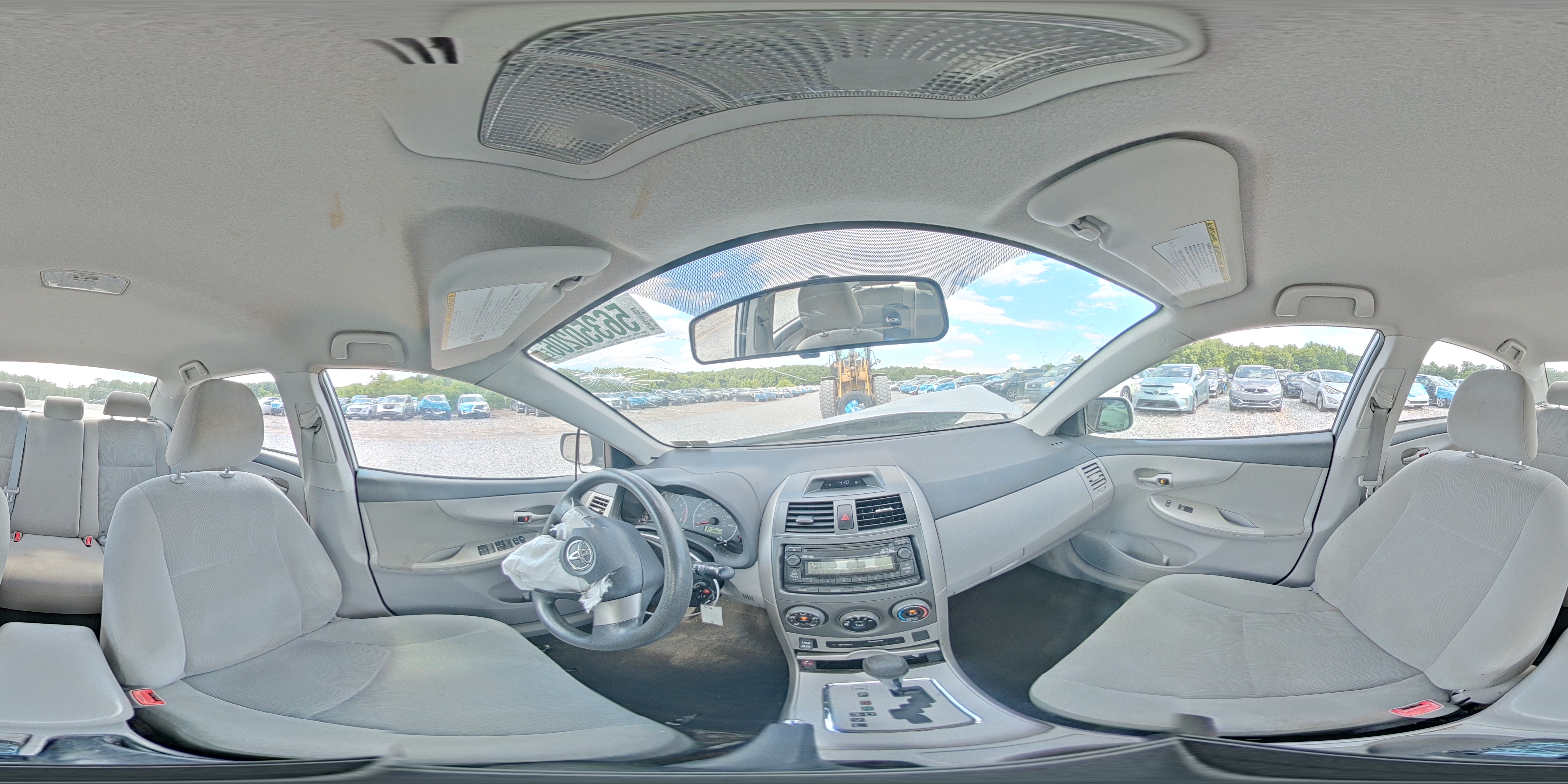2012 Toyota Corolla Le White vin: 2T1BU4EE5CC840522