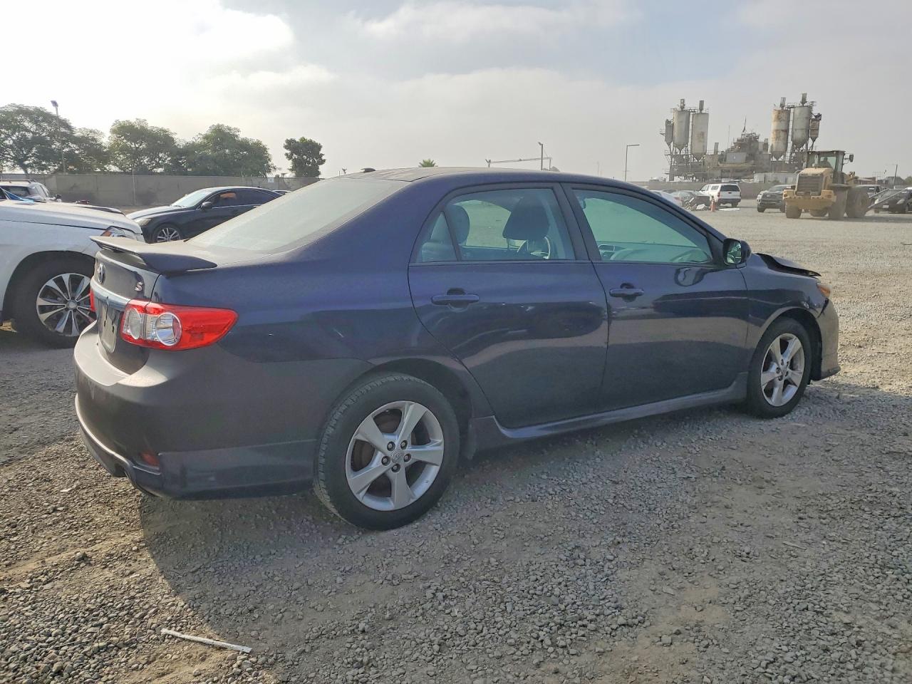 2012 Toyota Corolla S Blue vin: 2T1BU4EE5CC842772