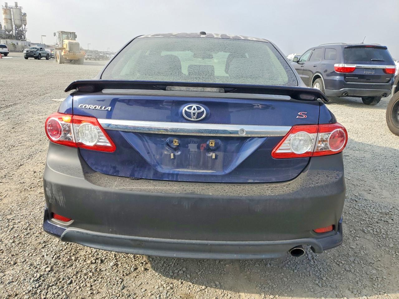 2012 Toyota Corolla S Blue vin: 2T1BU4EE5CC842772