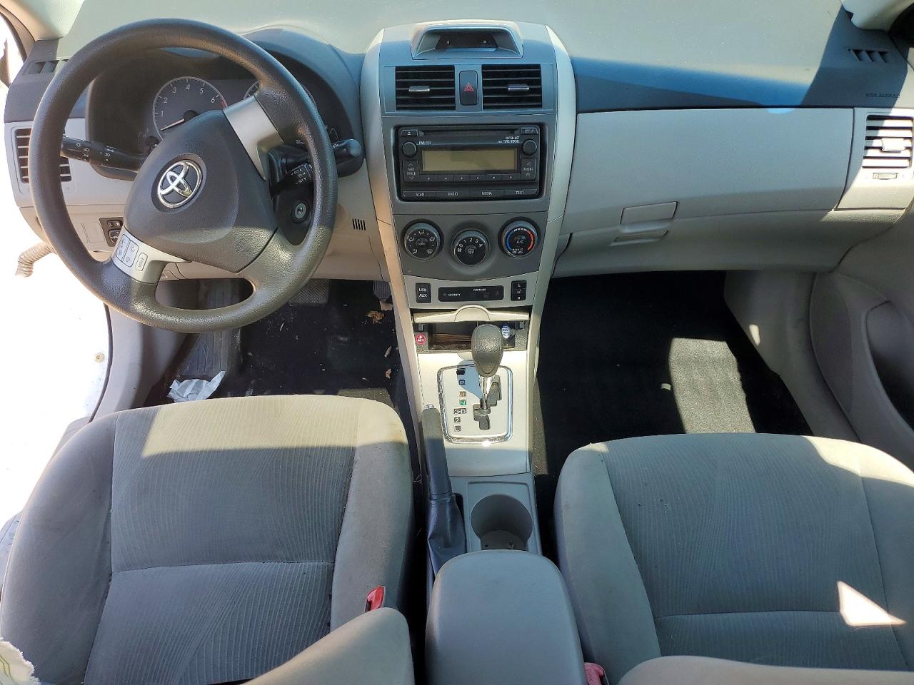 2012 Toyota Corolla L White vin: 2T1BU4EE5CC842951