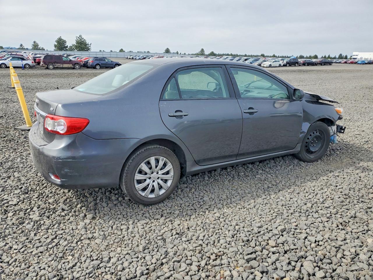 2012 Toyota Corolla Le Gray vin: 2T1BU4EE5CC853545