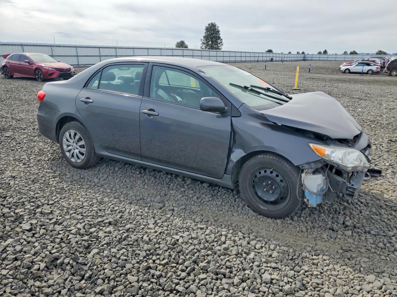 2012 Toyota Corolla Le Gray vin: 2T1BU4EE5CC853545