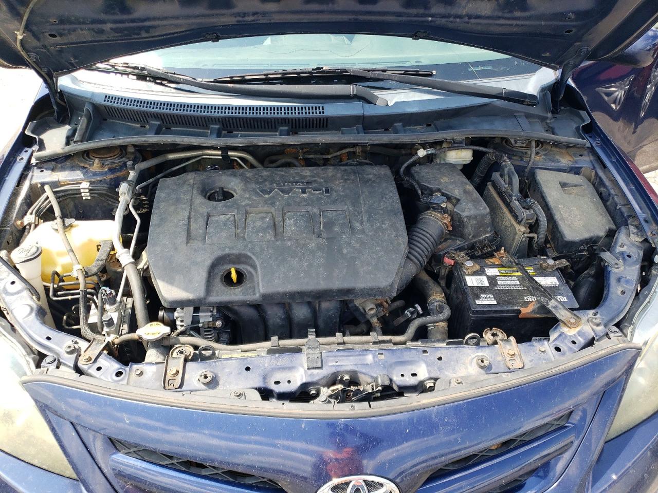 2012 Toyota Corolla S Blue vin: 2T1BU4EE5CC880809