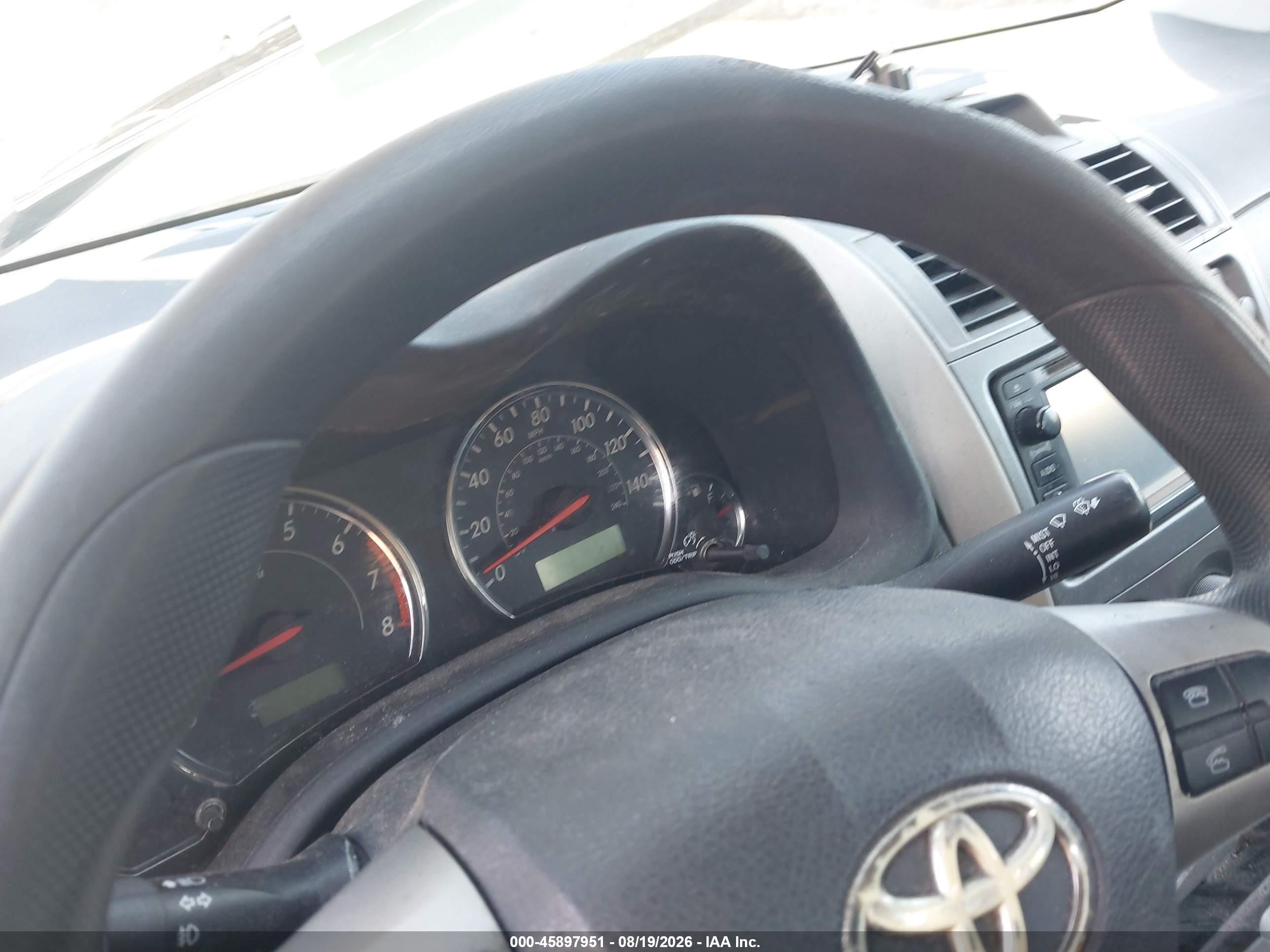 2012 Toyota Corolla S Gray vin: 2T1BU4EE5CC884844
