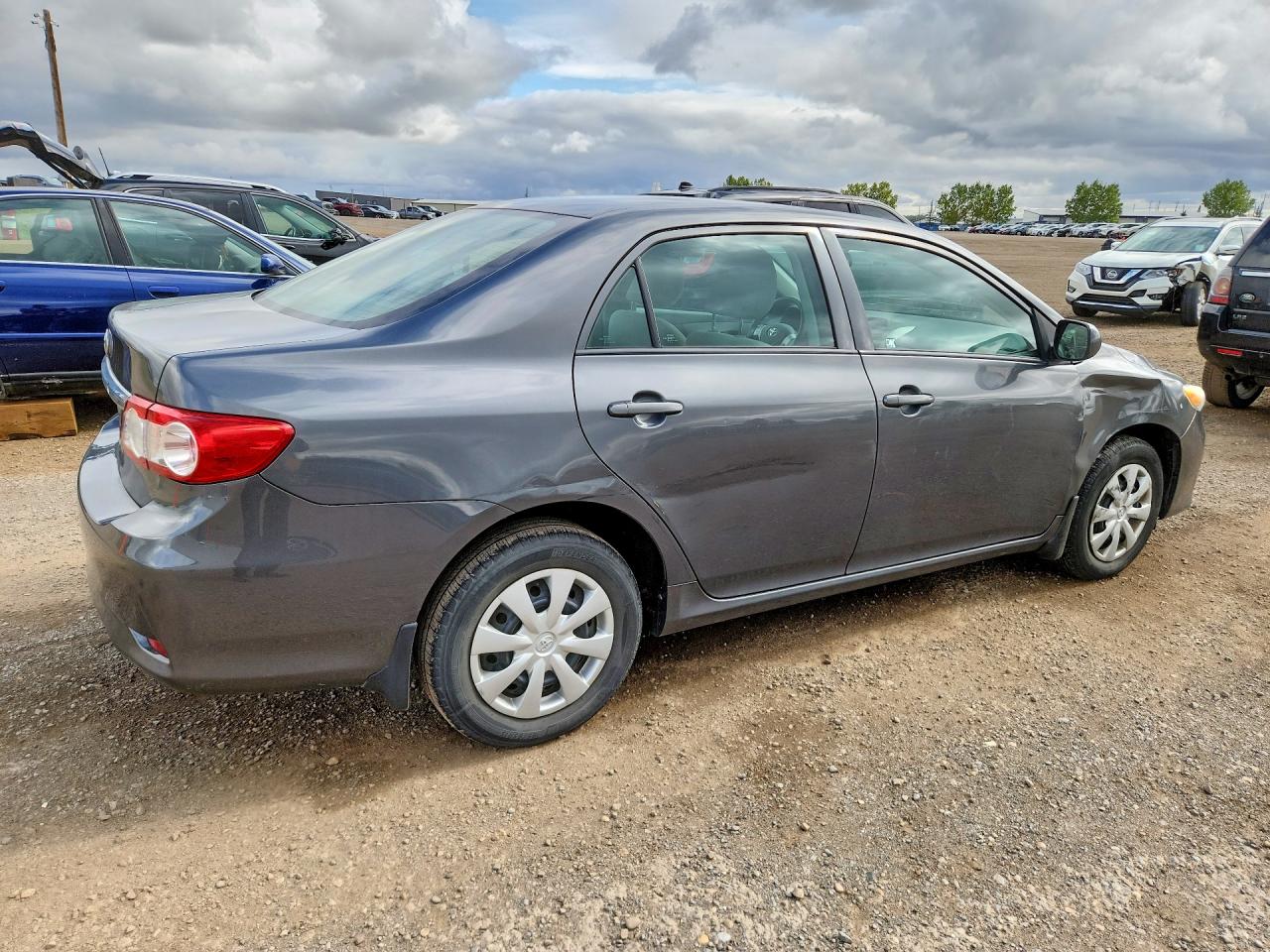 2012 Toyota Corolla Base Gray vin: 2T1BU4EE5CC894399