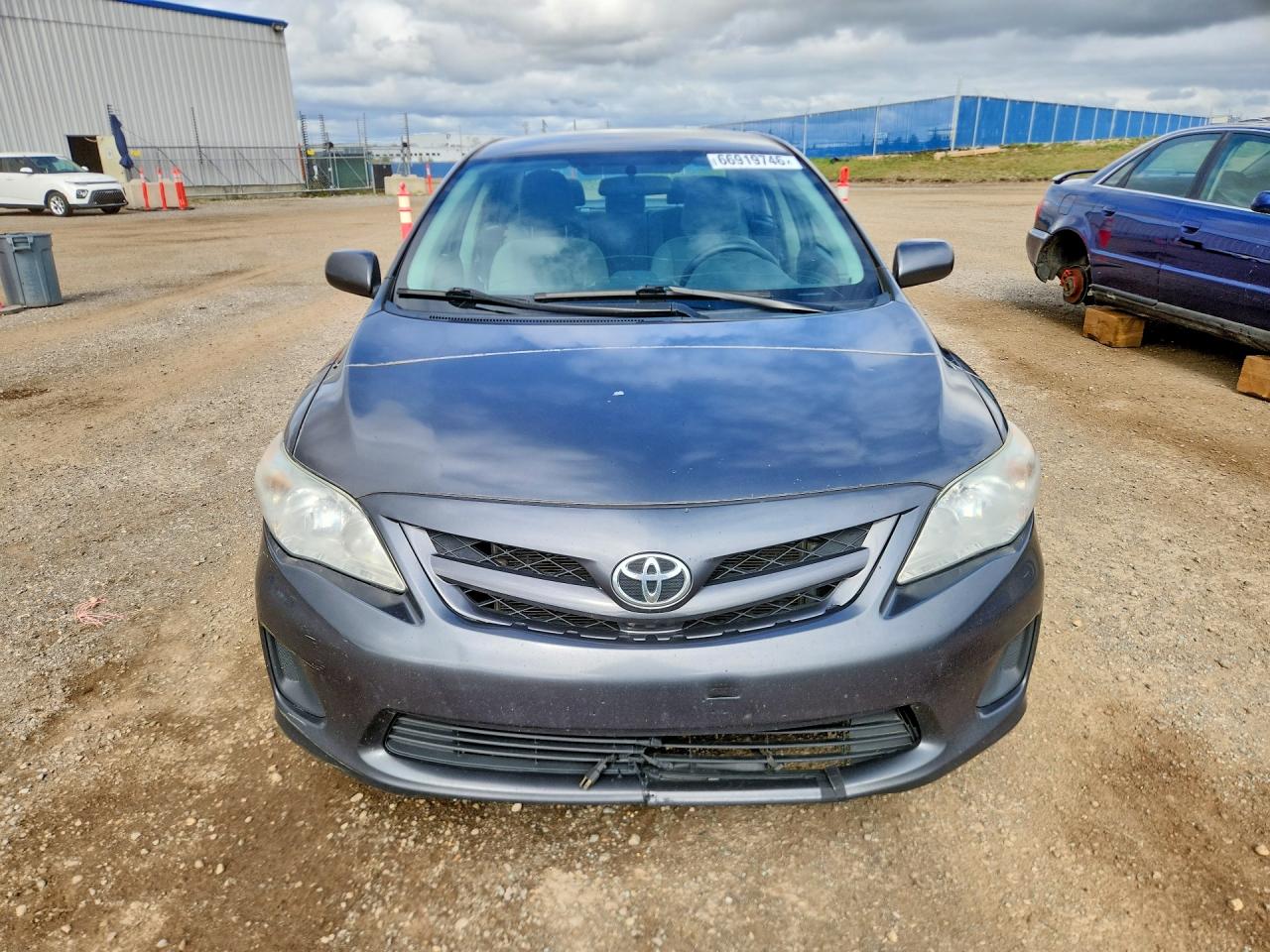 2012 Toyota Corolla Base Gray vin: 2T1BU4EE5CC894399