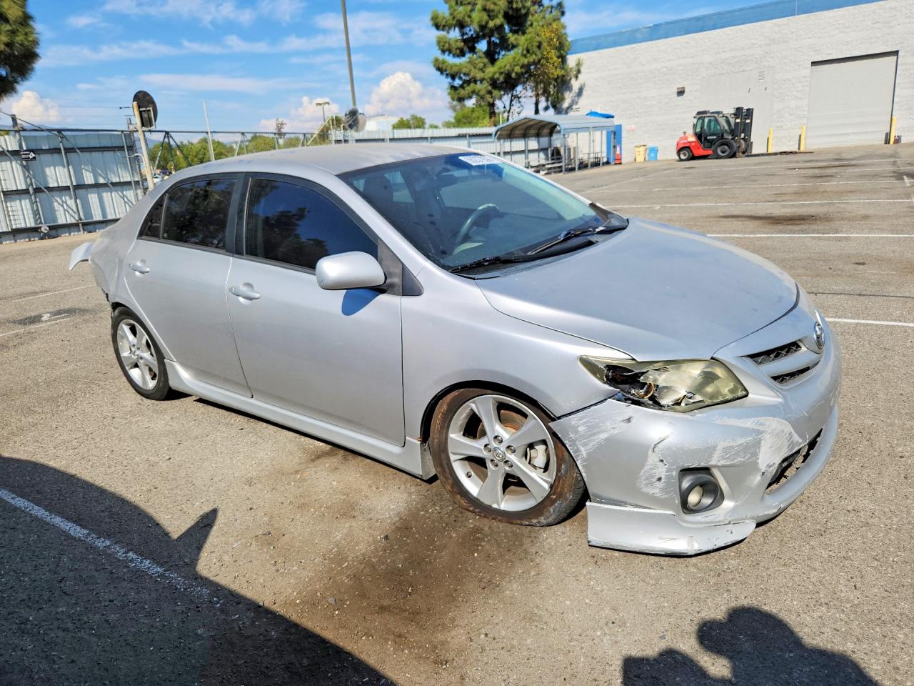 2012 Toyota Corolla S Gray vin: 2T1BU4EE5CC894466