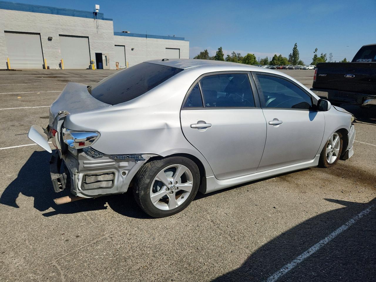 2012 Toyota Corolla S Gray vin: 2T1BU4EE5CC894466