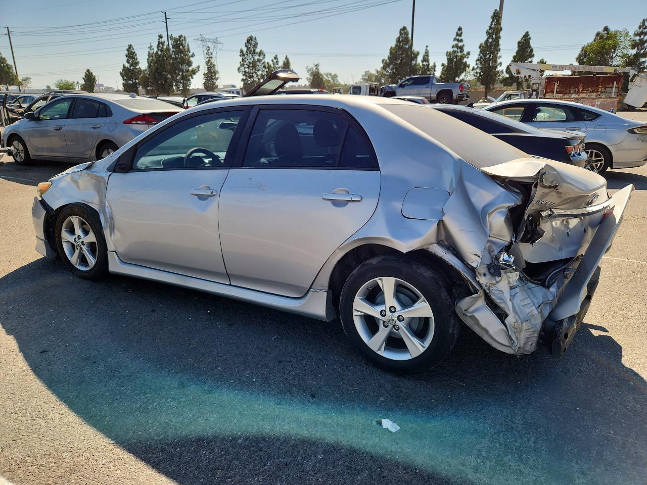 2012 Toyota Corolla S Gray vin: 2T1BU4EE5CC894466