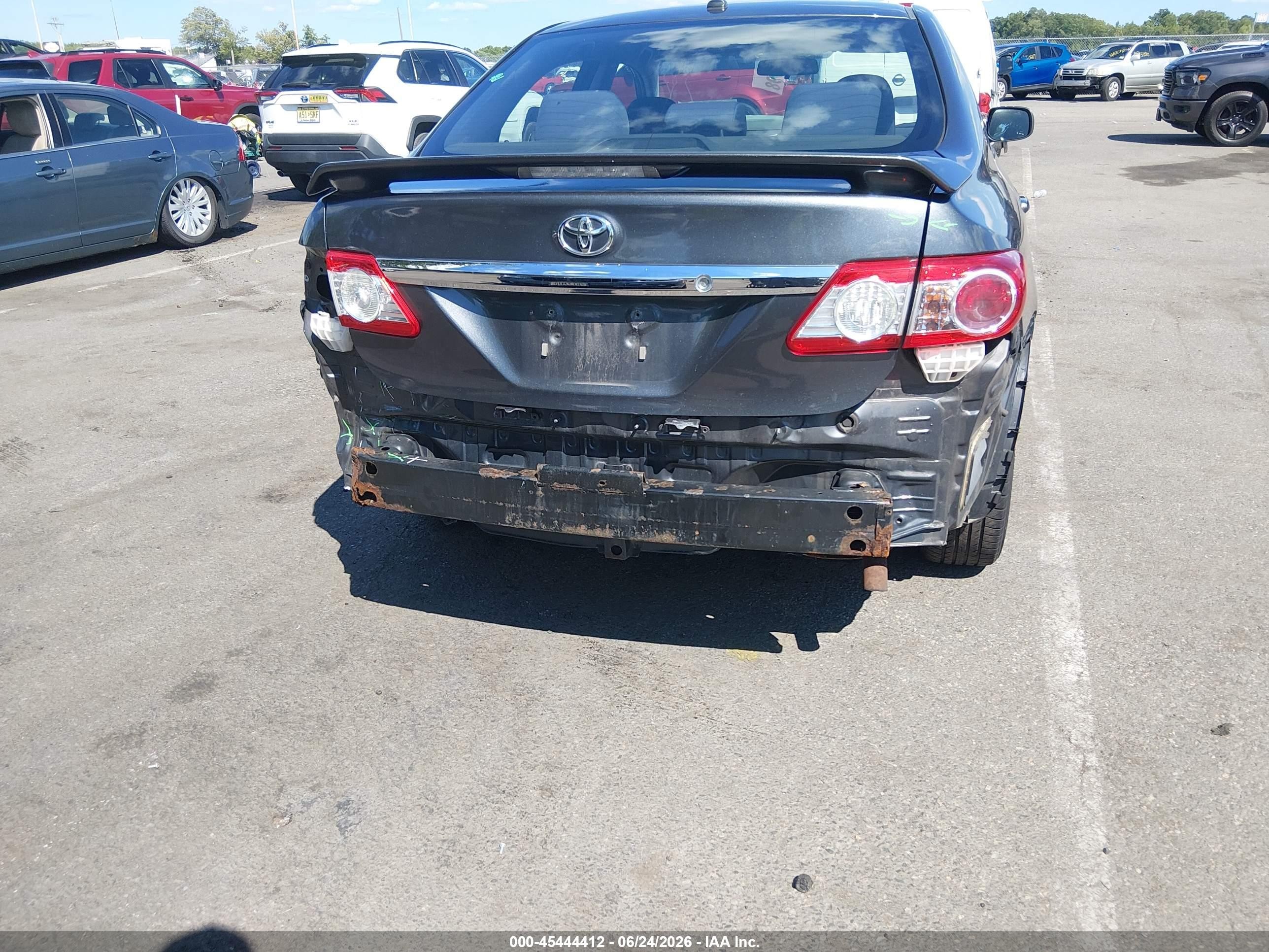 2012 Toyota Corolla S Gray vin: 2T1BU4EE5CC903716