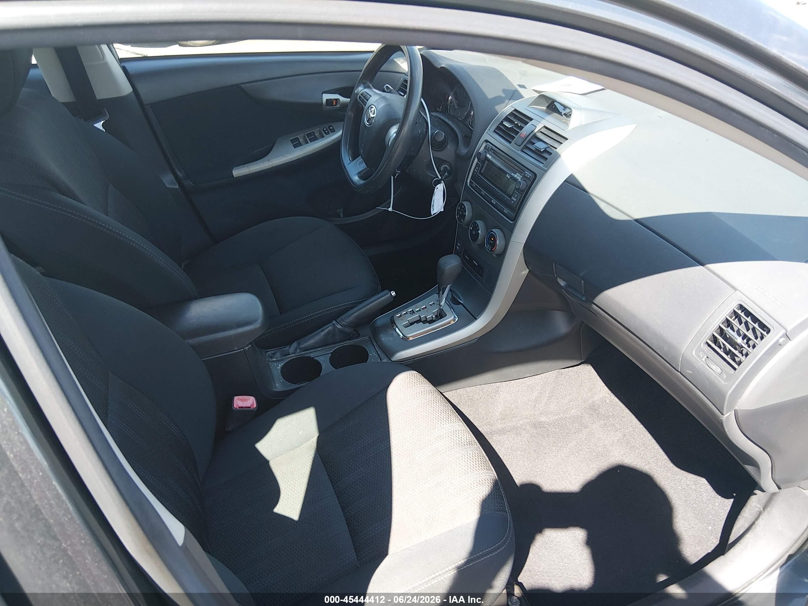 2012 Toyota Corolla S Gray vin: 2T1BU4EE5CC903716