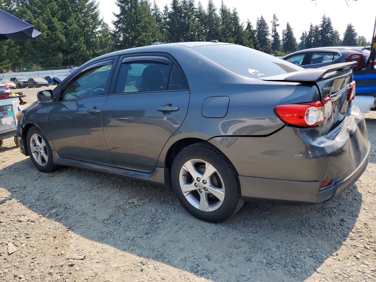 2012 Toyota Corolla S Gray vin: 2T1BU4EE5CC907121