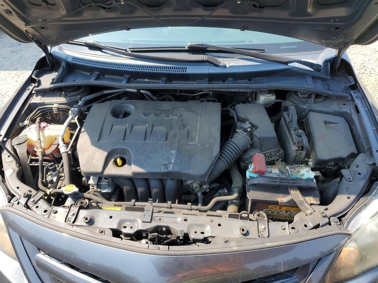 2012 Toyota Corolla S Gray vin: 2T1BU4EE5CC907121
