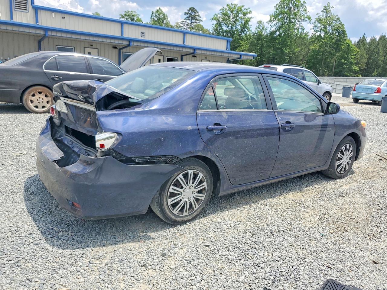 2012 Toyota Corolla Le Blue vin: 2T1BU4EE5CC912951