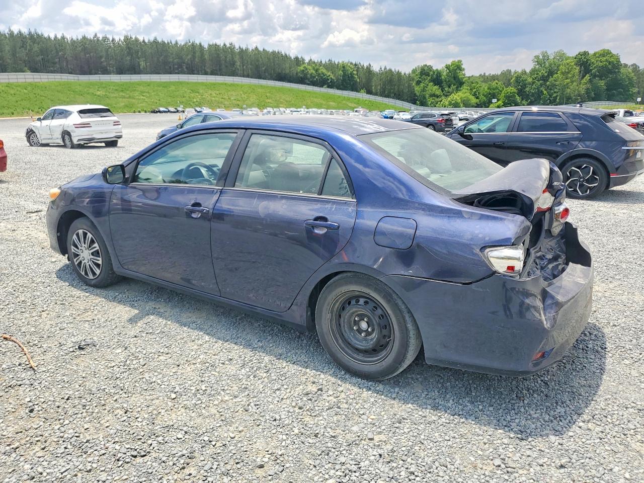 2012 Toyota Corolla Le Blue vin: 2T1BU4EE5CC912951