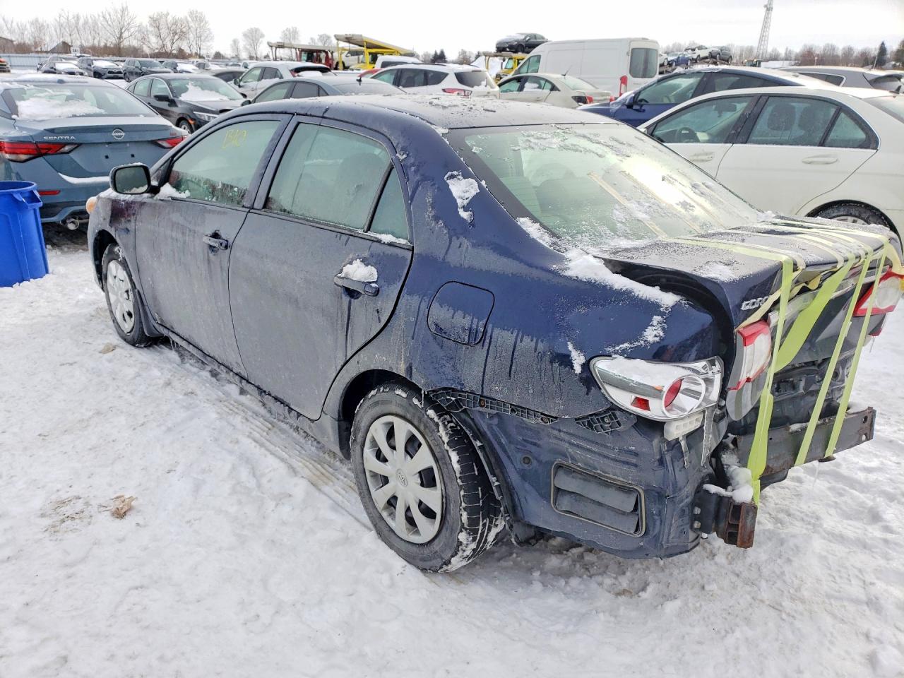 2012 Toyota Corolla Blue vin: 2T1BU4EE5CC913470