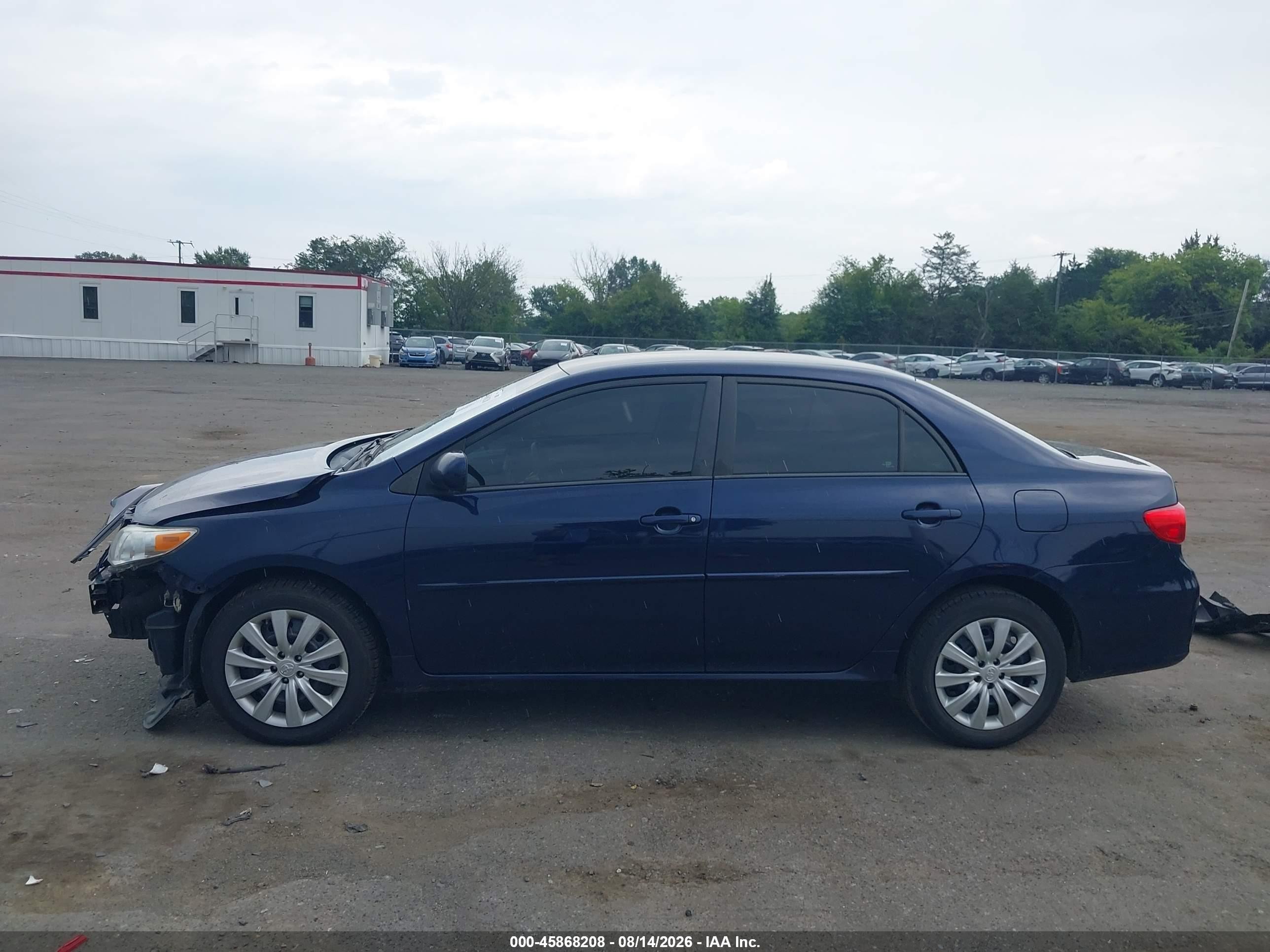 2012 Toyota Corolla Le Blue vin: 2T1BU4EE5CC916868