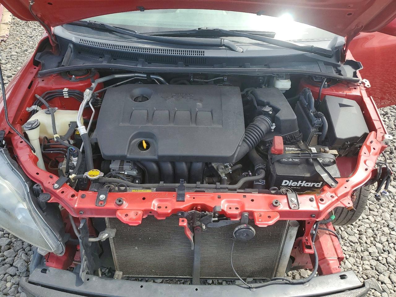 2013 Toyota Corolla S Red vin: 2T1BU4EE5DC002377