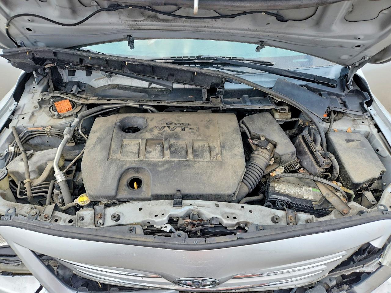 2013 Toyota Corolla Le Silver vin: 2T1BU4EE5DC022497